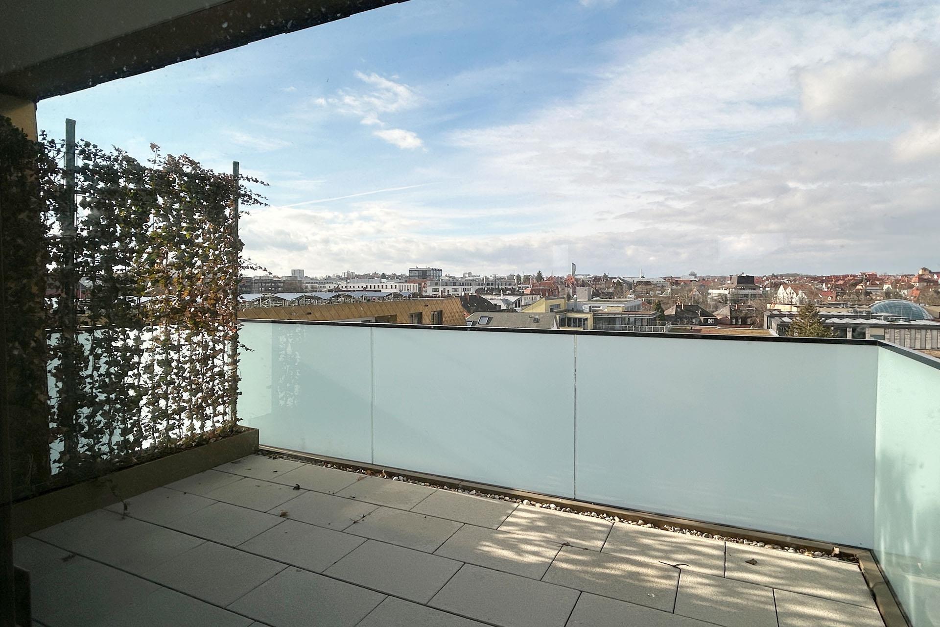 Balkon mit Ausblick