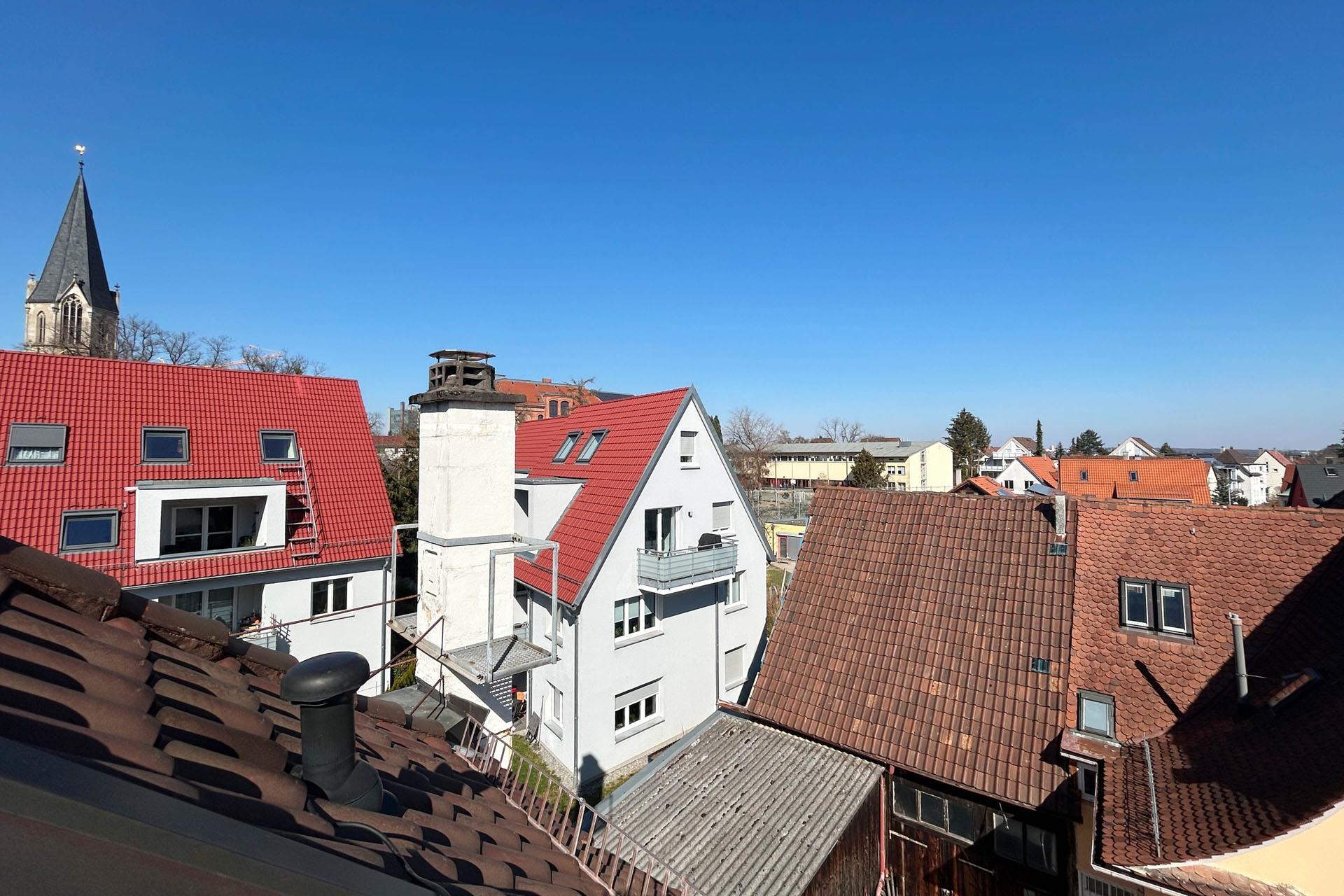 Ausblick DG Balkon