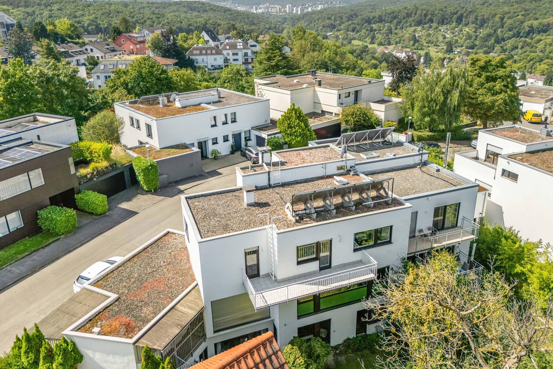 Hausrückseite