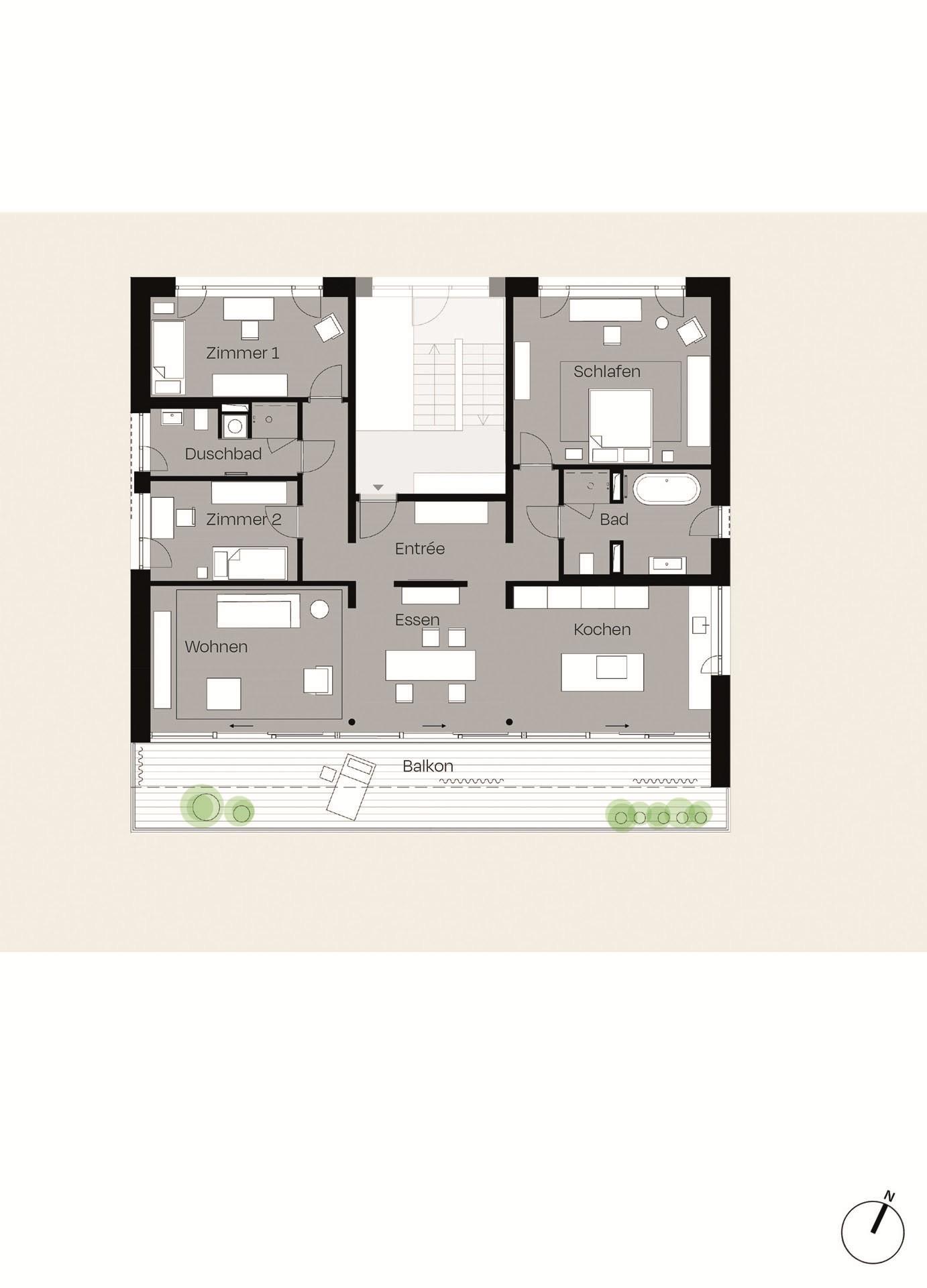Grundriss-Skizze OG-Whg.3