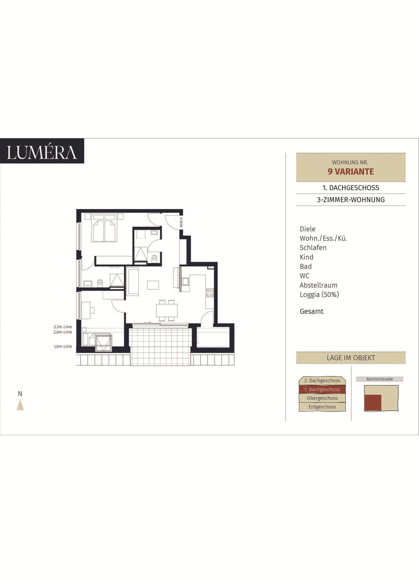 Grundriss-Skizze WE 9_Variante