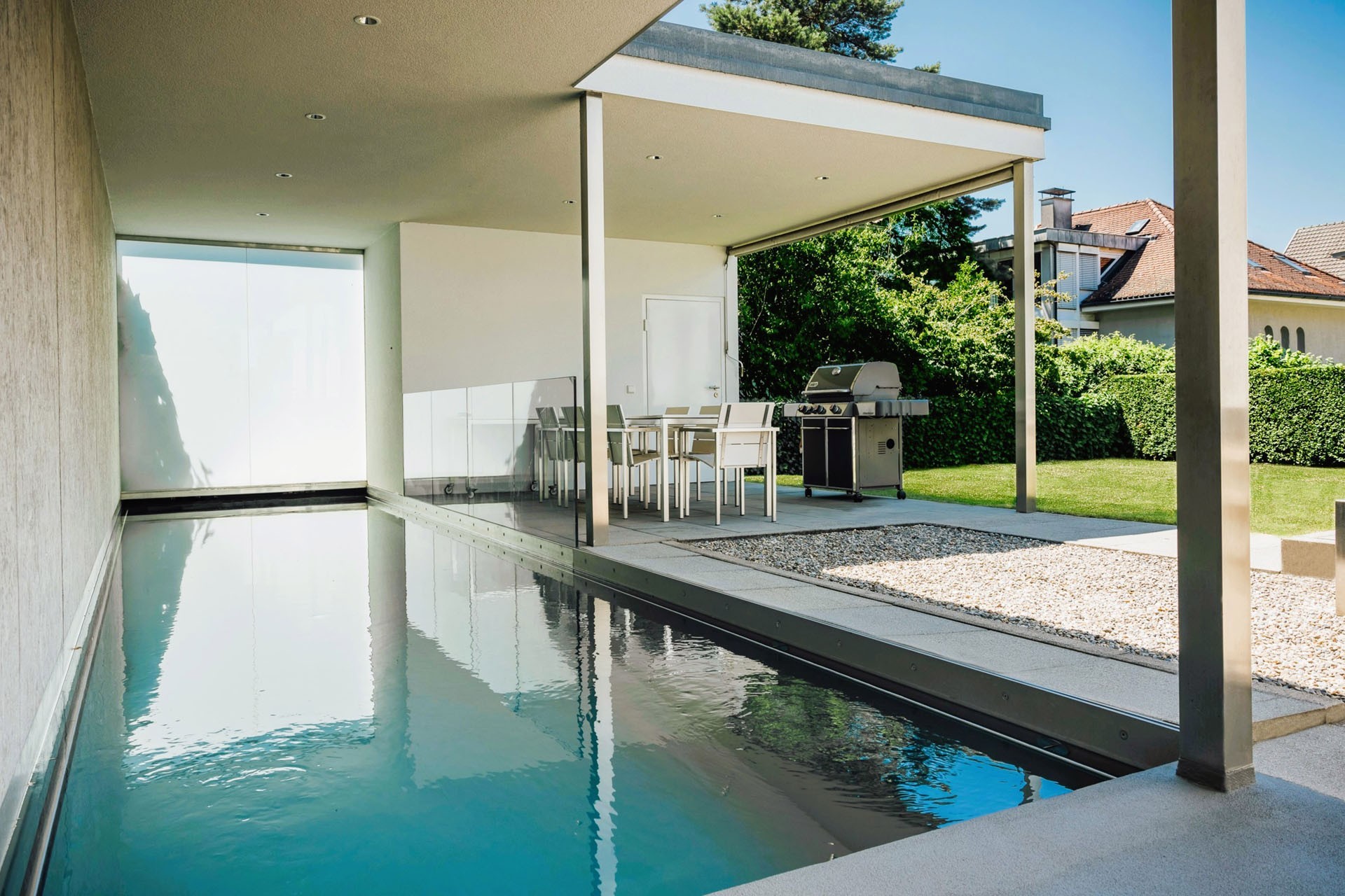 Garten mit Pool