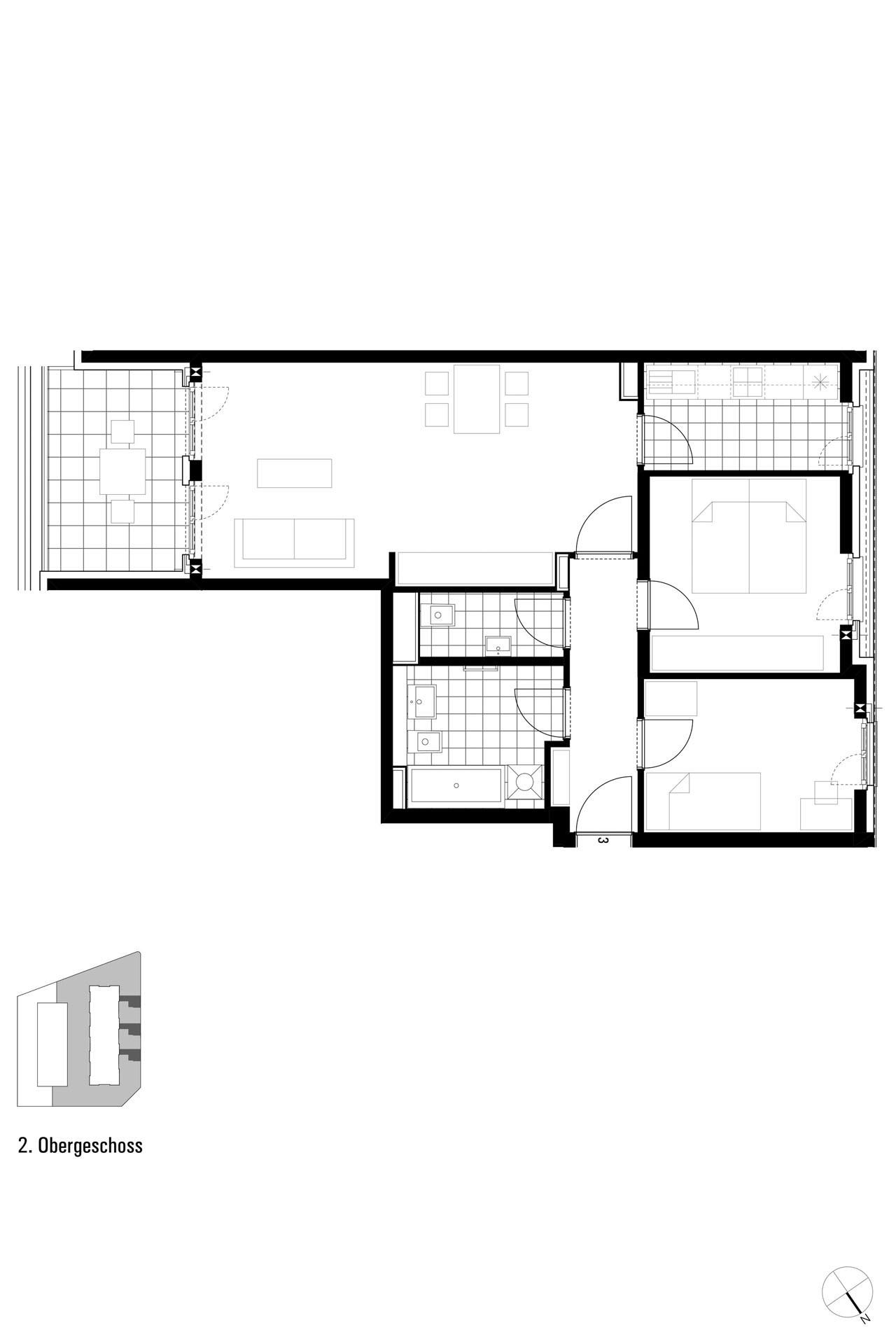 Grundriss-Skizze