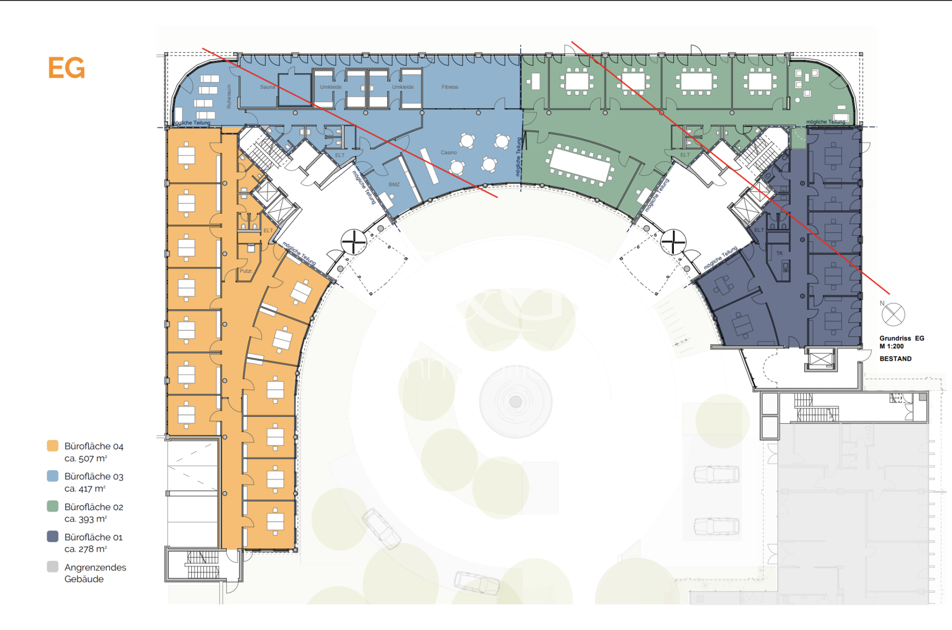 Erdgeschoss - Haus 67