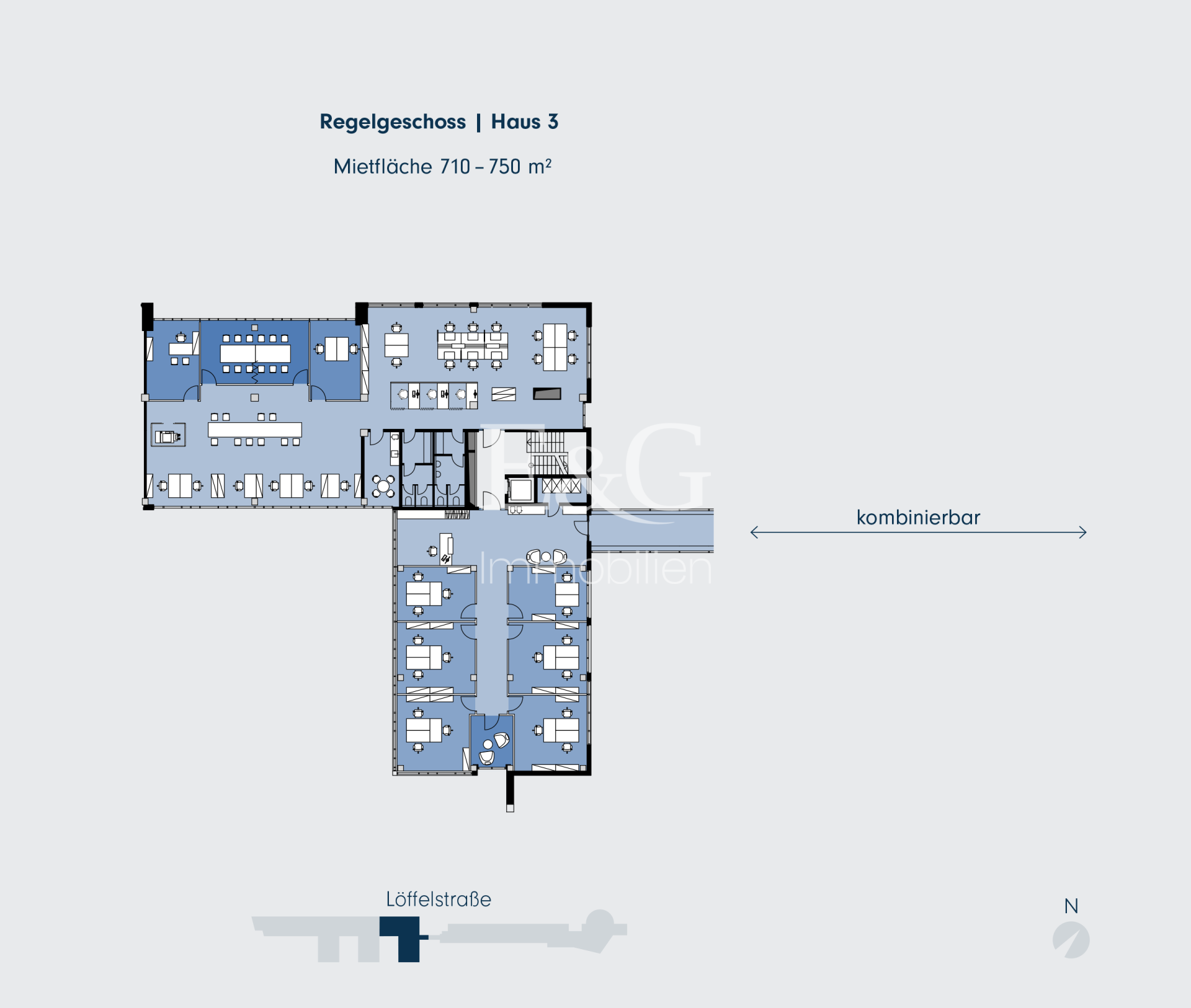 Haus 3 - Regelgeschoss (kombinierbar)