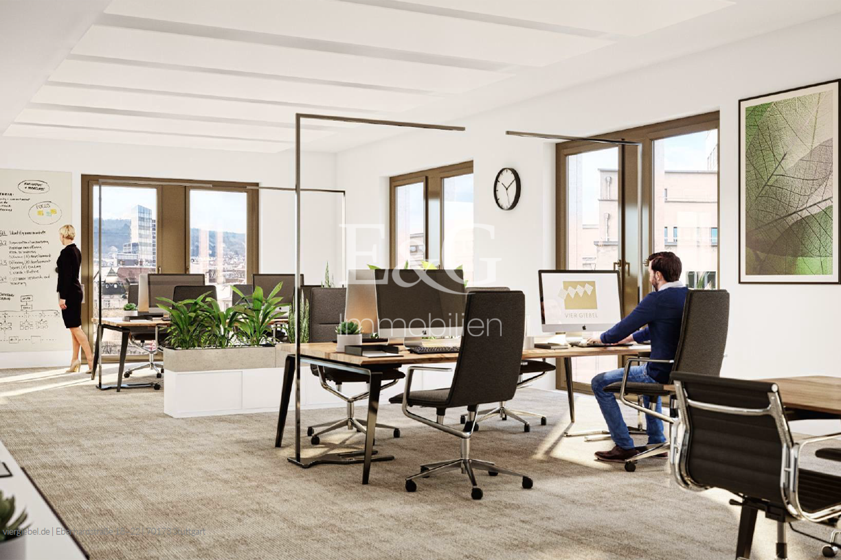 Visualisierung Büro