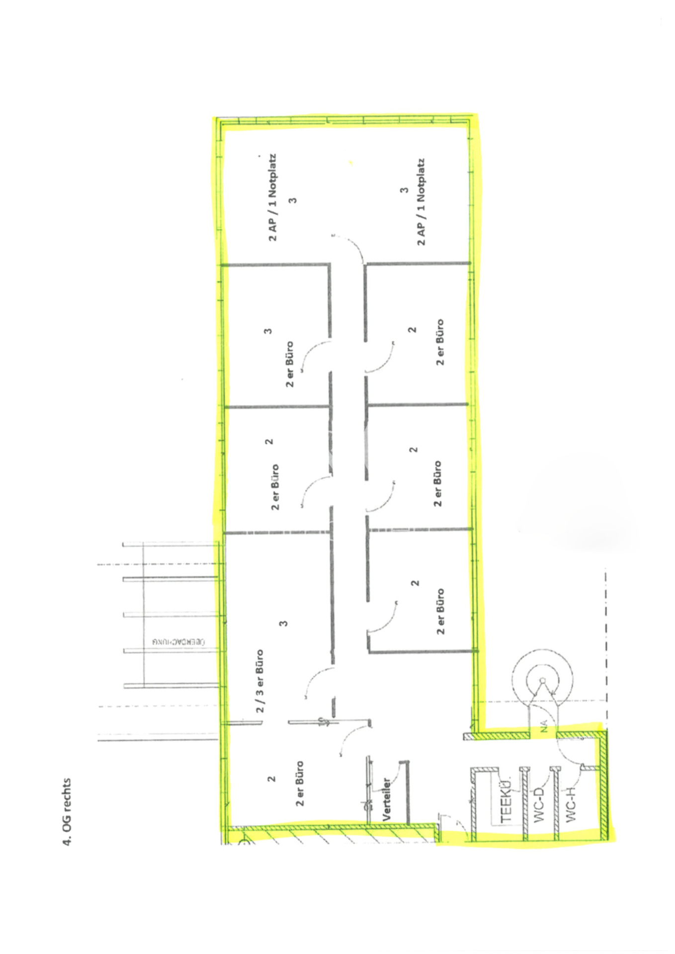 4. OG rechts 279,87 m²