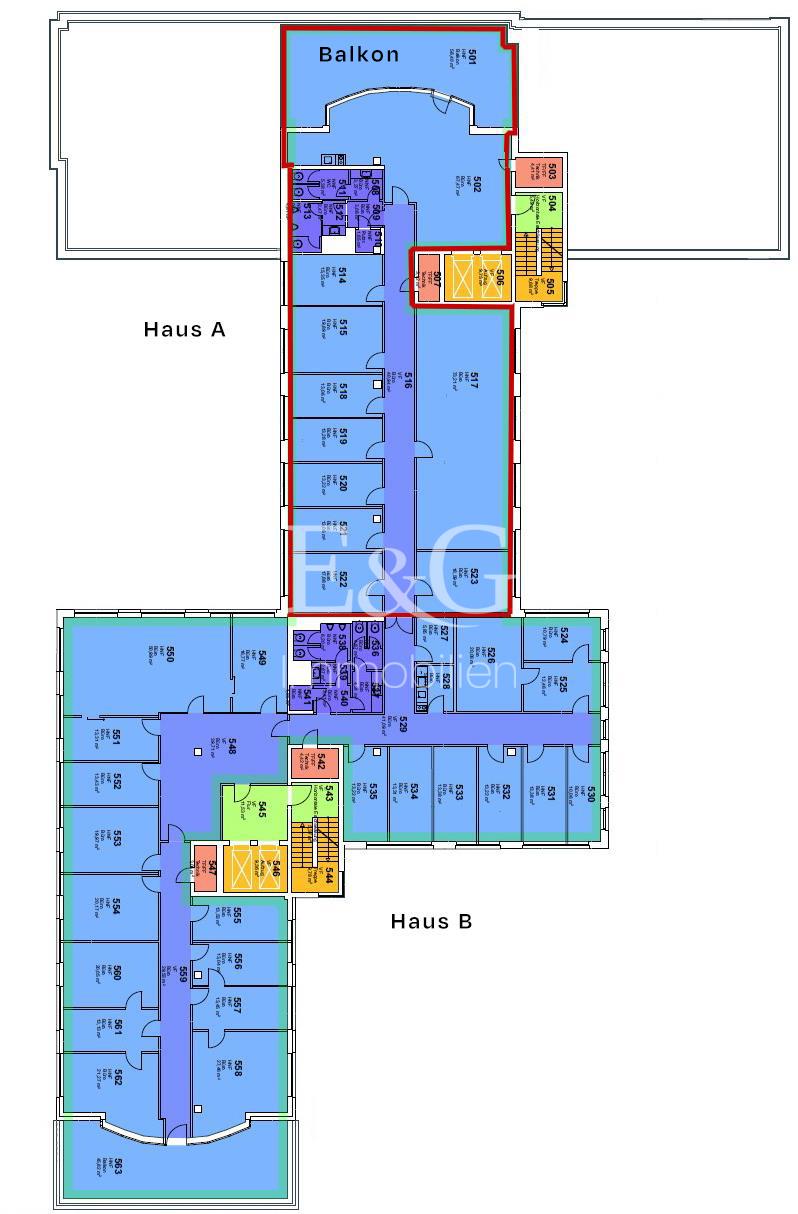 5.OG, ca. 246 m²