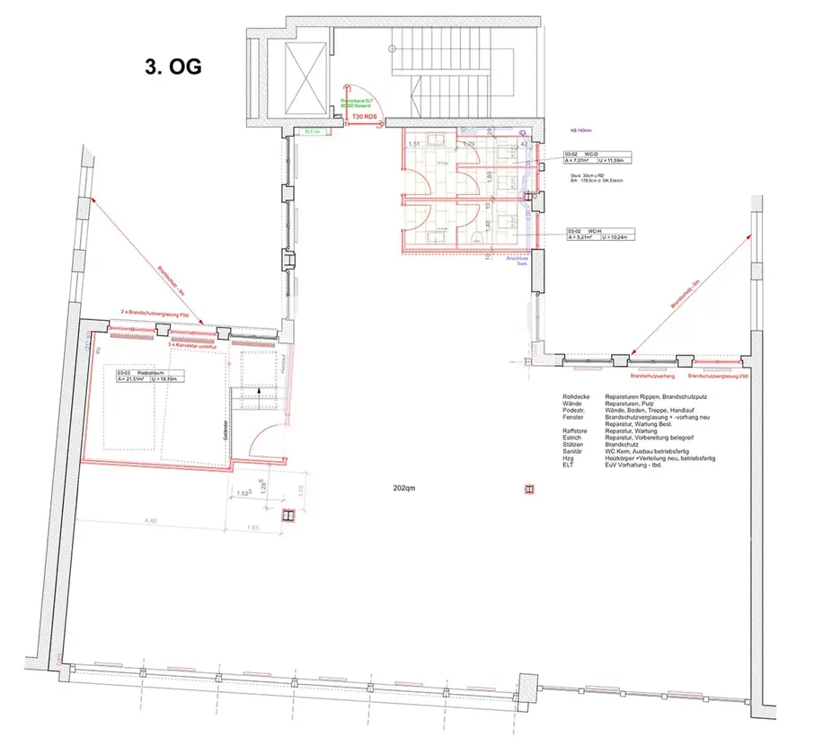 3. Obergeschoss -IST
