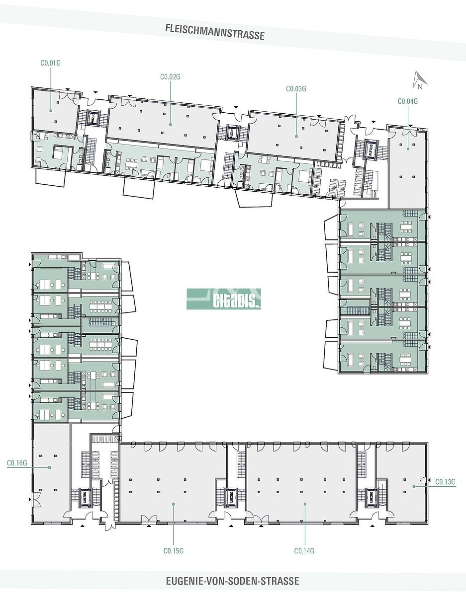 Citadis Gesamtplan