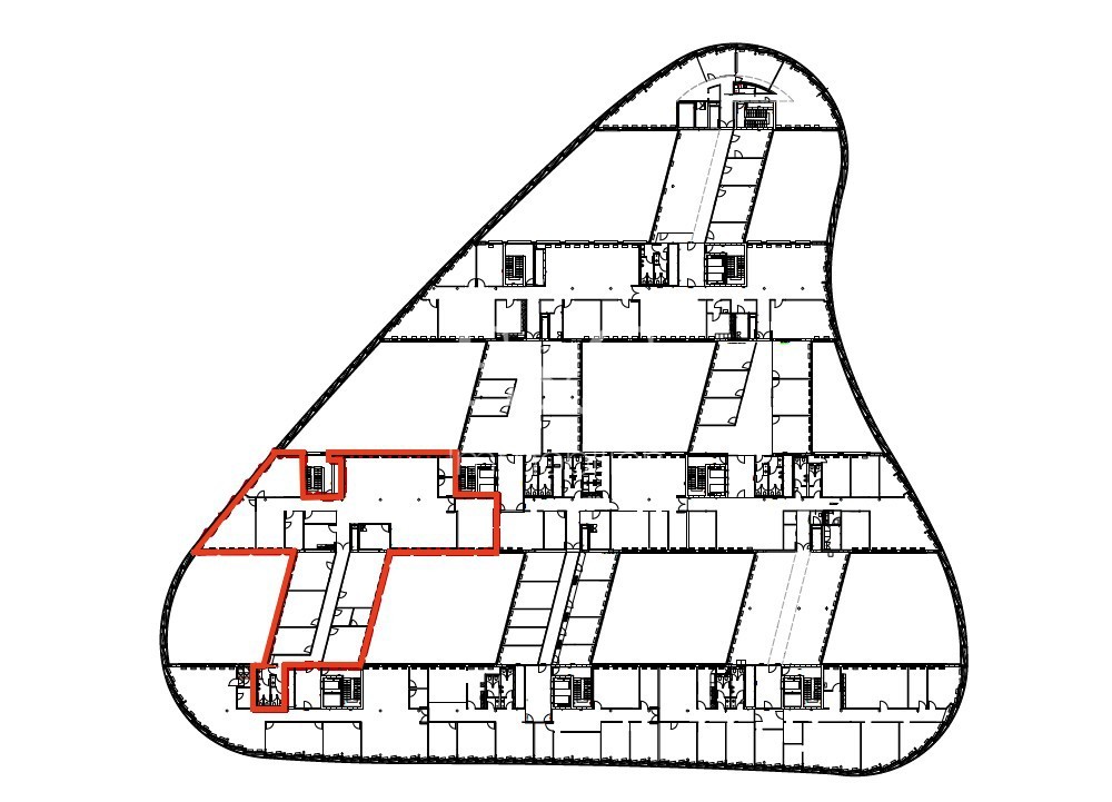 3. Obergeschoss (Haus A 740 m²)