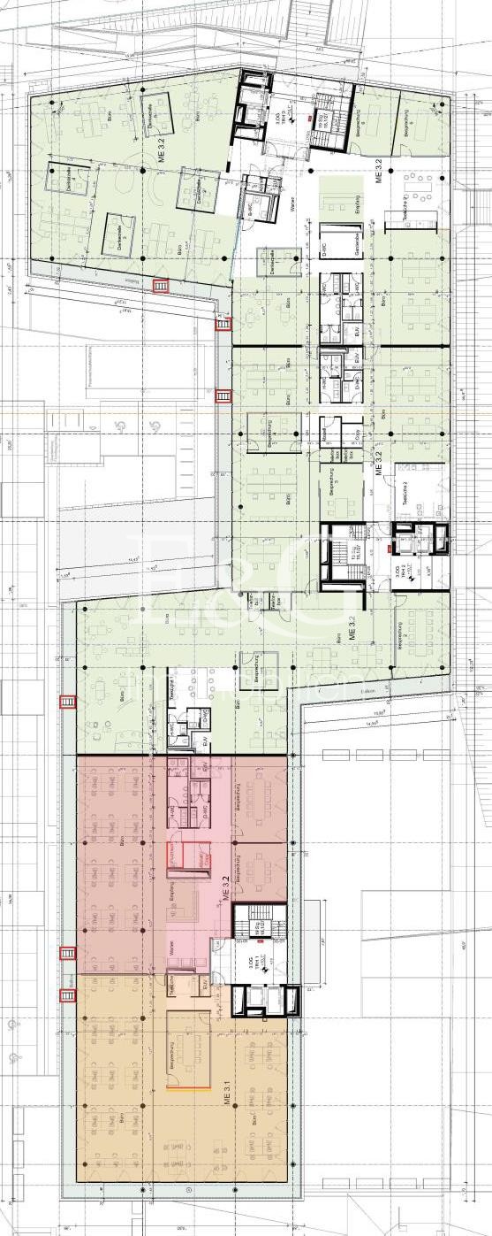3. Obergeschoss, ca. 811 m²