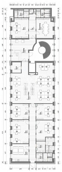 3. + 4. Obergeschoss (550 m²) - Orleansstr. 2-4