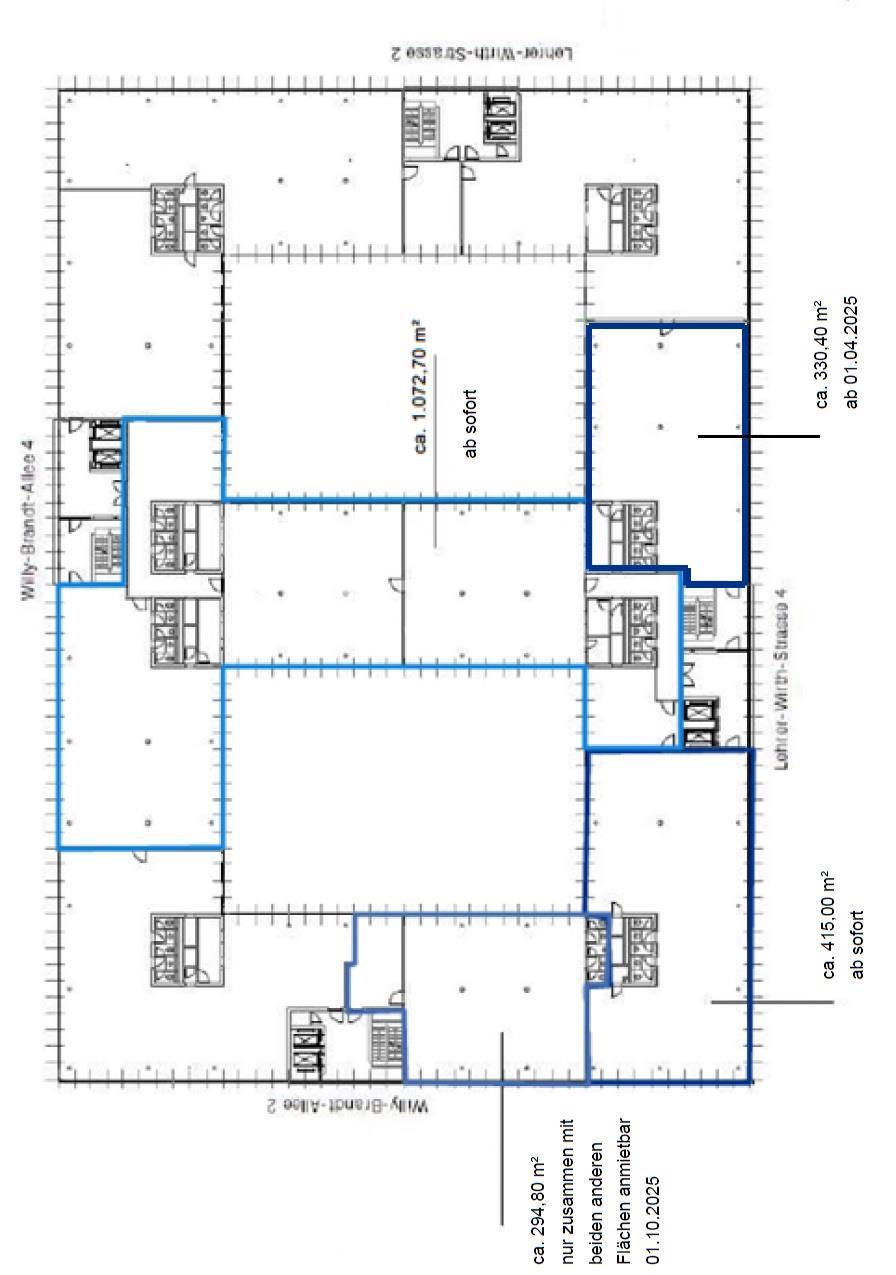 3. Obergeschoss Quartier Ost