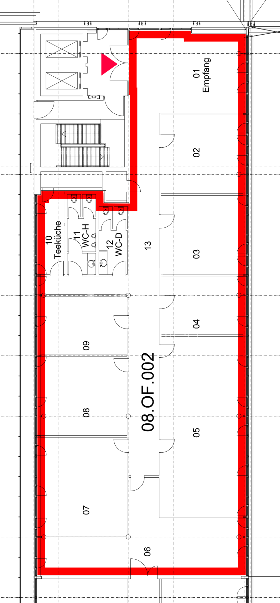 8. OG_471,37 m² Bolzstraße 3