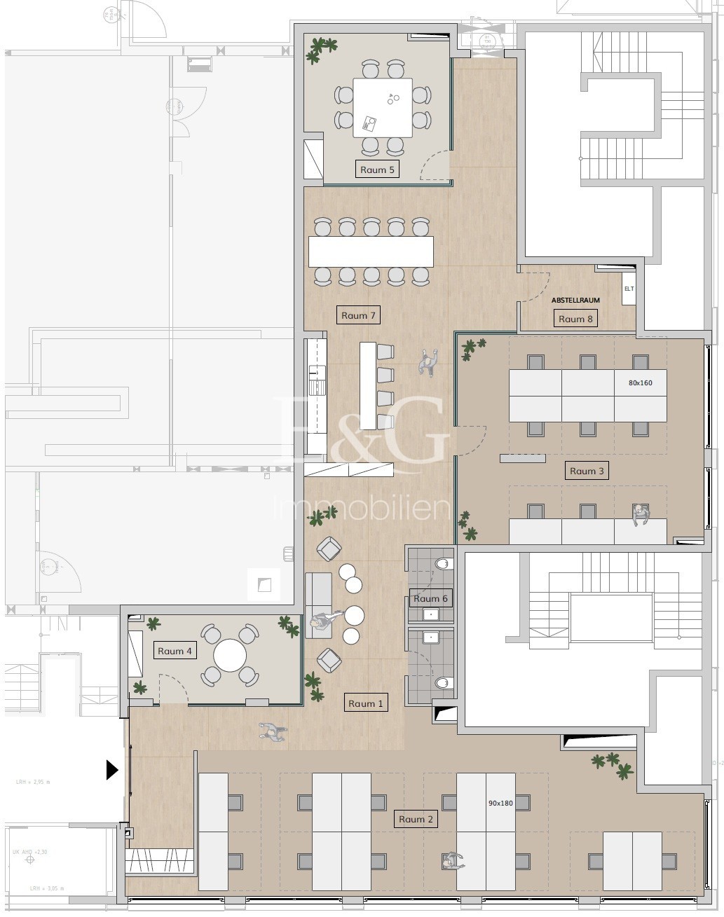 Erdgeschoss (Musterplanung)