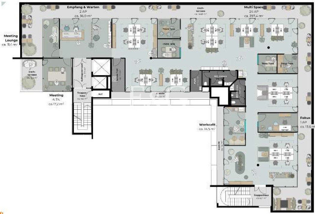 4. Obergeschoss (Haus 42)