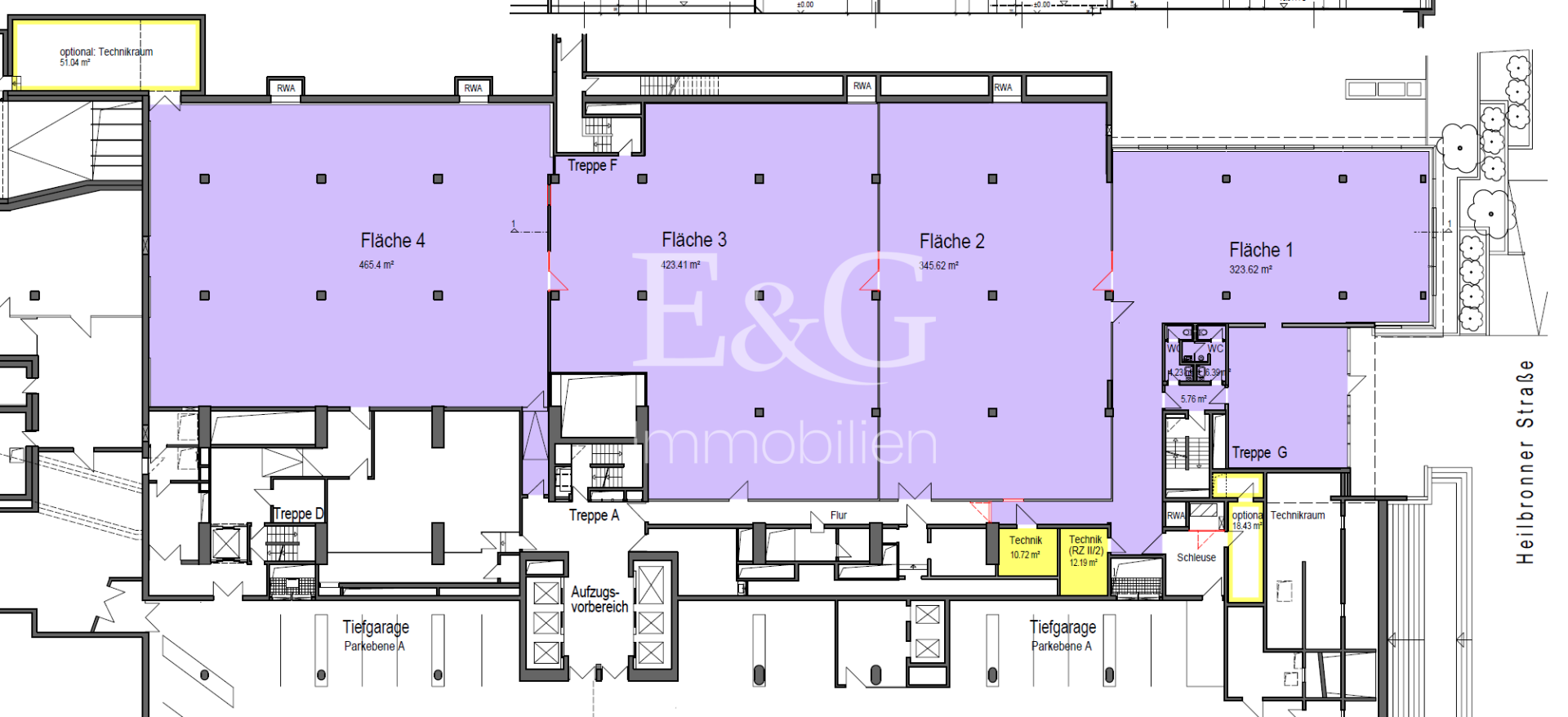 2.UG_Hauptgebäude_Fitnessfläche