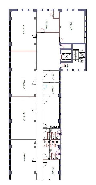 1. OG - 700 m² (Kühbachstr. 1)