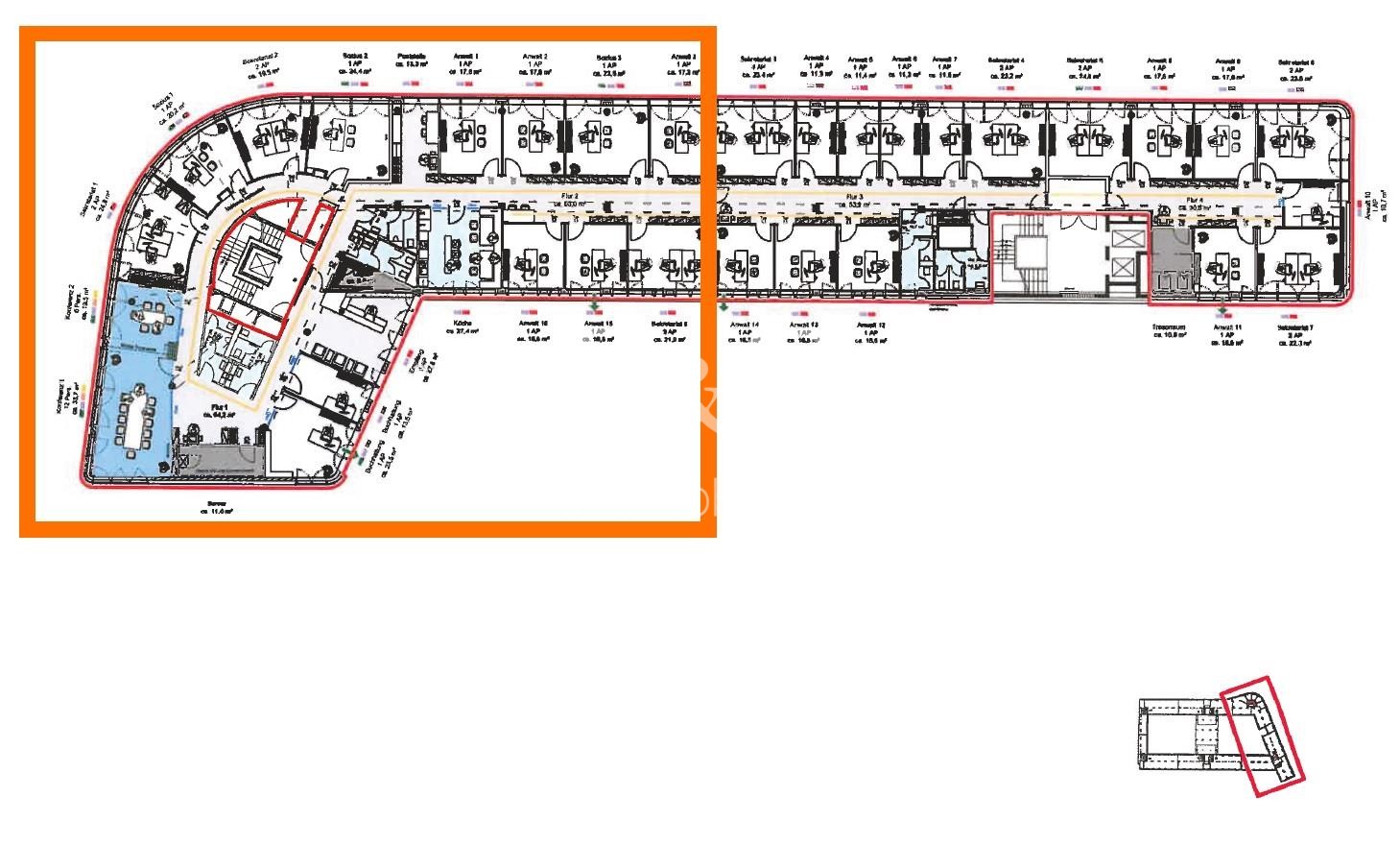 5. Obergeschoss - ME 51, 53
