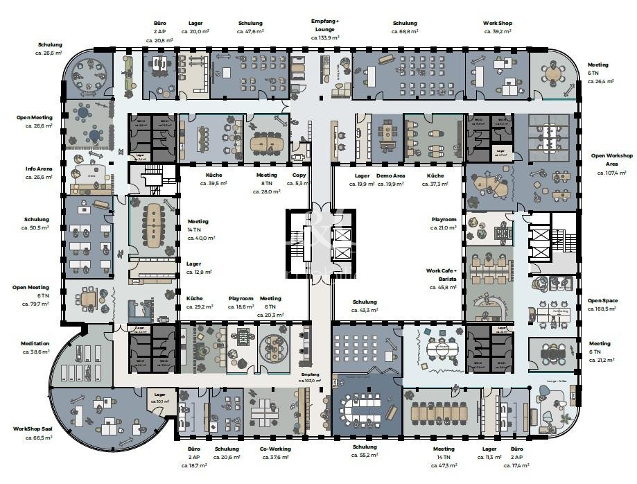 4. Obergeschoss (Schulung)