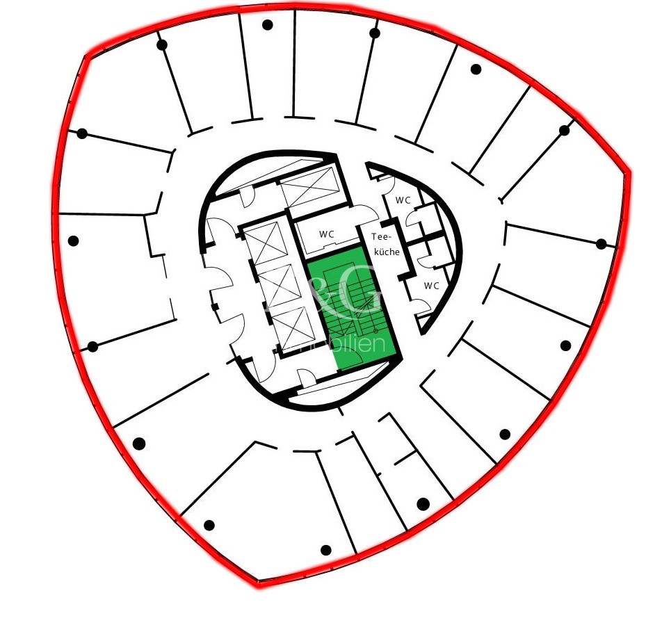 Grundriss 9.OG
