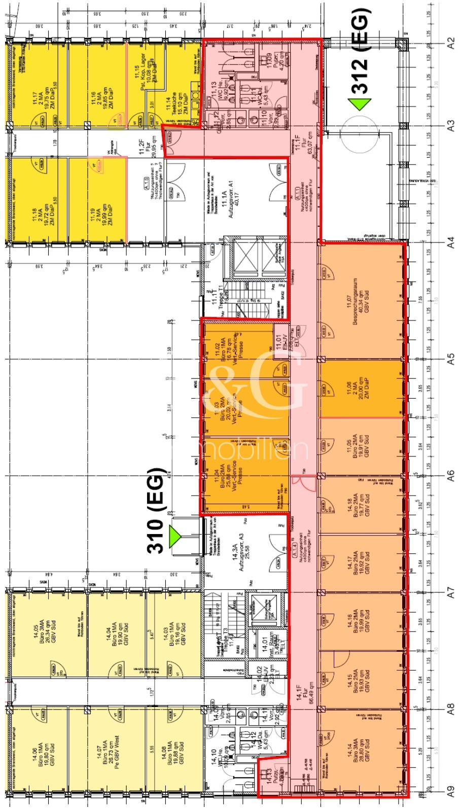 1. OG (UMF) - Haus 308