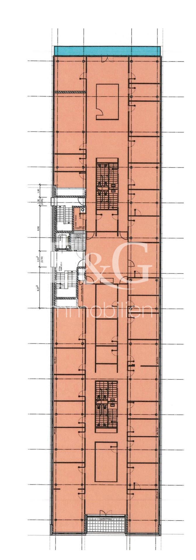 1. Obergeschoss 1.079 m²